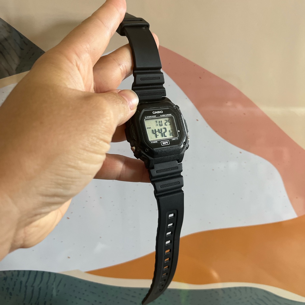 Casio Black Digital Smartwatch Casio Black Digital Smartwatch